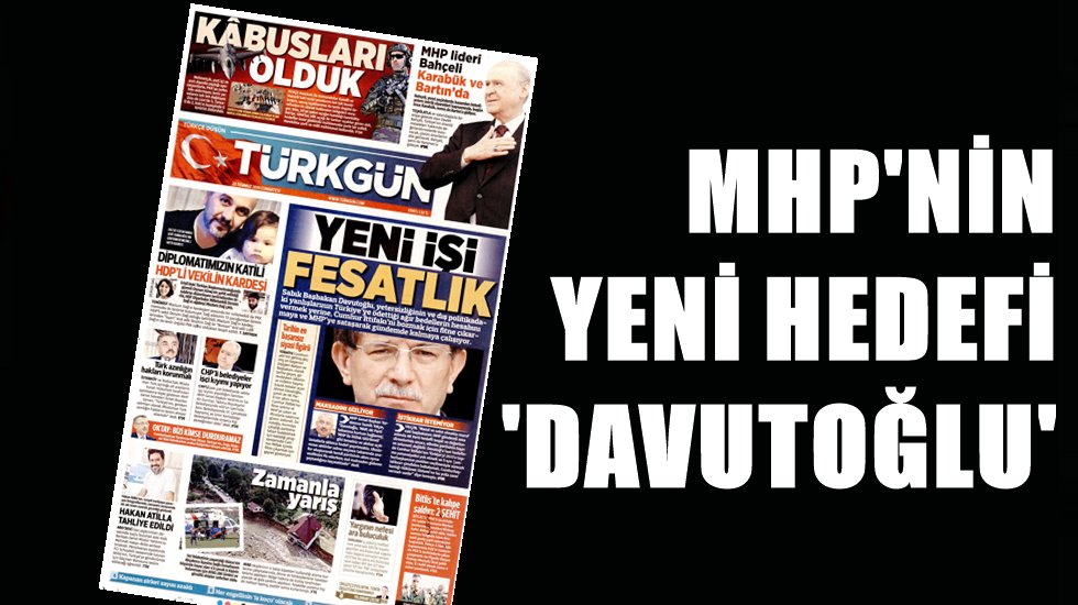 MHP'nin hedefindeki isim 'Ahmet Davutoğlu'