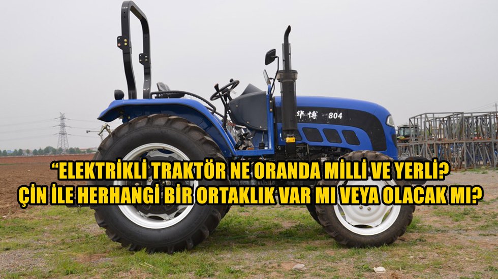 Sındır&rsquo;dan elektrikli trakt&ouml;r &ccedil;ıkışı: &ldquo;Acilen kamuoyunu aydınlatın&rdquo;
