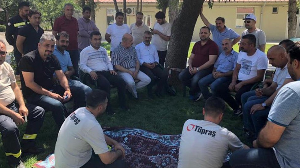 T&uuml;praş iş&ccedil;isi direnmeye devam ediyor!