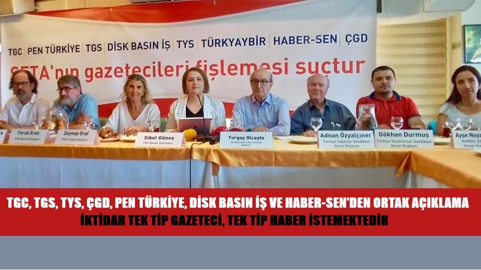 Turgay Olcayto: &ldquo;SETA bu fişlemeyle &ouml;d&uuml;l beklemektedir&rdquo;