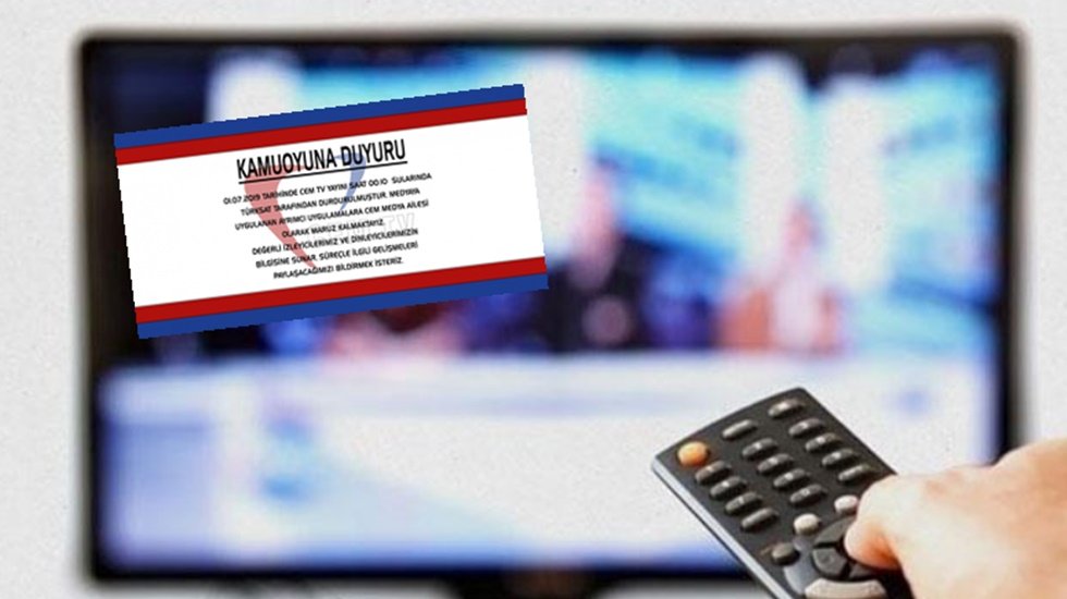T&uuml;rksat tarafından yayını durdurulan Cem TV'den a&ccedil;ıklama