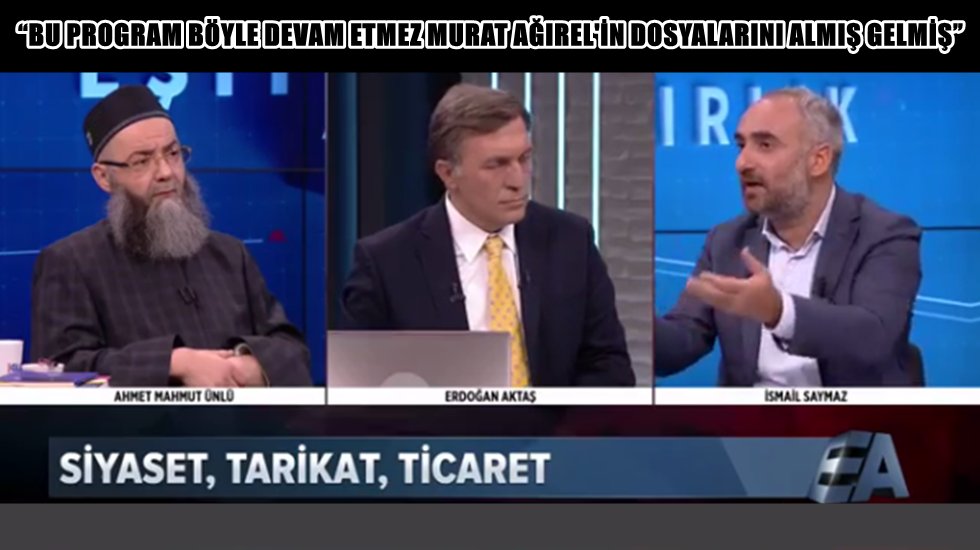 C&uuml;bbeli &rsquo;den İsmail Saymaz&rsquo;a: &ldquo;Bu program b&ouml;yle devam etmez &hellip;&rdquo;