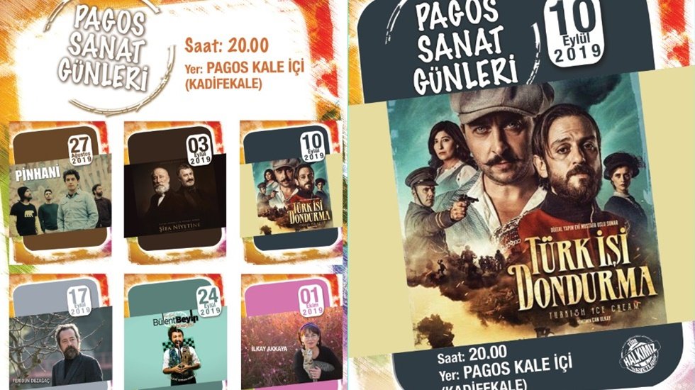 'Pagos Sanat G&uuml;nleri' başlıyor