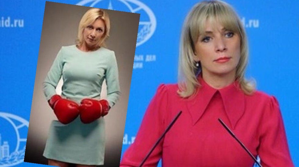 Rusya Dışişleri S&ouml;zc&uuml;s&uuml; Zaharova: Sadece bir kedicik değil bir boks&ouml;r&uuml;m de