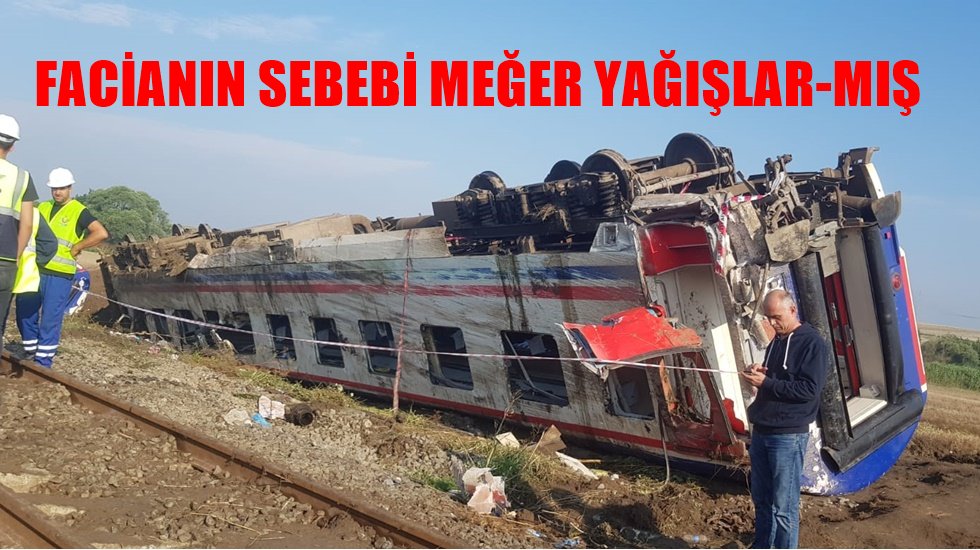 Ulaştırma Bakanlığı &Ccedil;orlu tren faciası raporunu yayımladı