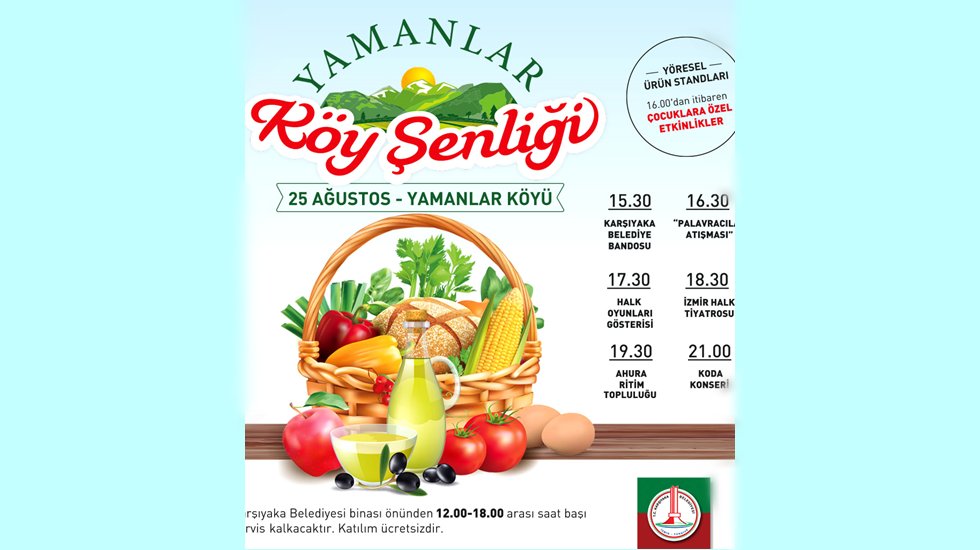 Yamanlar&rsquo;da, kent ile k&ouml;y k&uuml;lt&uuml;r&uuml;n&uuml; buluşuyor