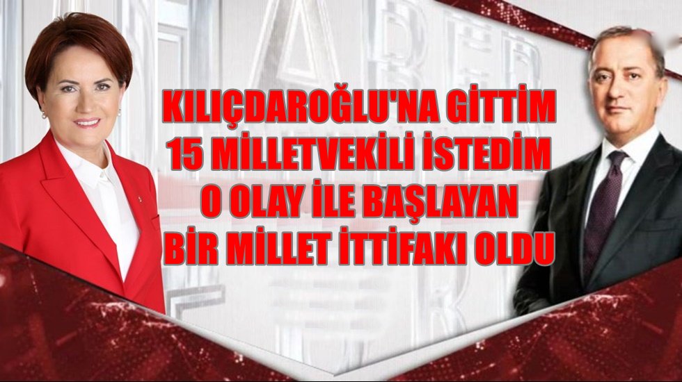Akşener: "2023'te Erdoğan'ın se&ccedil;ilme şansı yok"