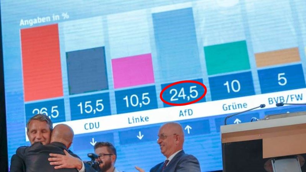 Almanya&rsquo;da Faşist AfD ikinci parti oldu