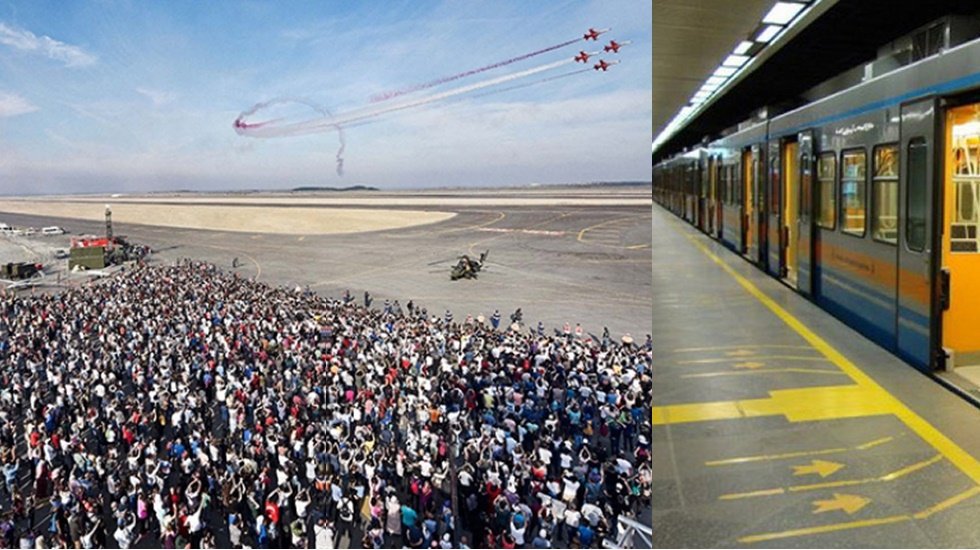 Atat&uuml;rk Havalimanı Metro İstasyonu'na yolcu taşımacılığı durduruldu