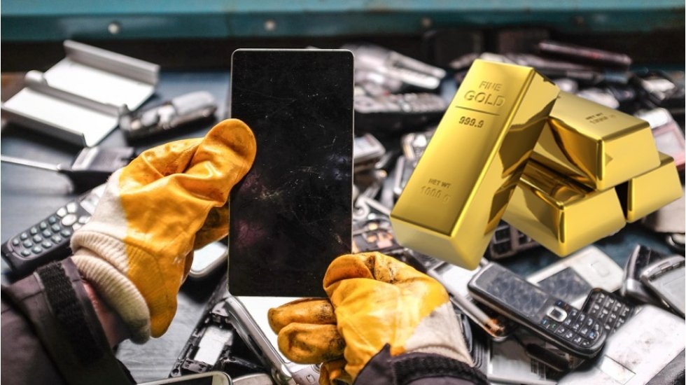 Cep telefonları Potansiyel altın madeni