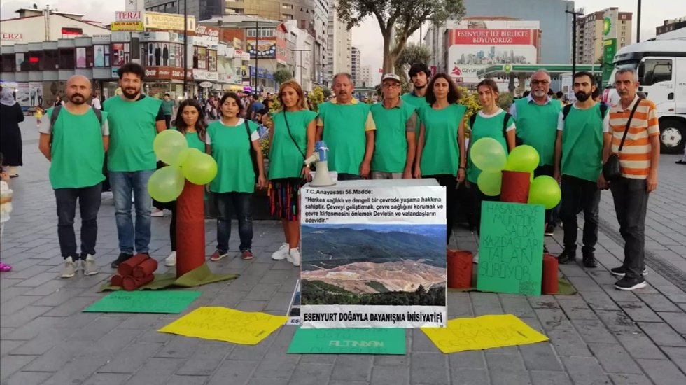 'Esenyurt Doğayla Dayanışma İnisiyatifi'nden  Kazdağları dayanışması...