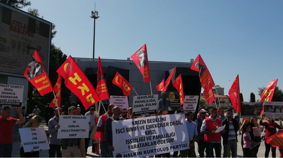 HKP: &ldquo;İşsizliğe, Pahalılığa, Zam&rsquo;a, Zulme Son!&rdquo;