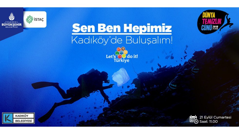 İBB’den “Dünya Temizlik Günü”ne özel deniz temizliği