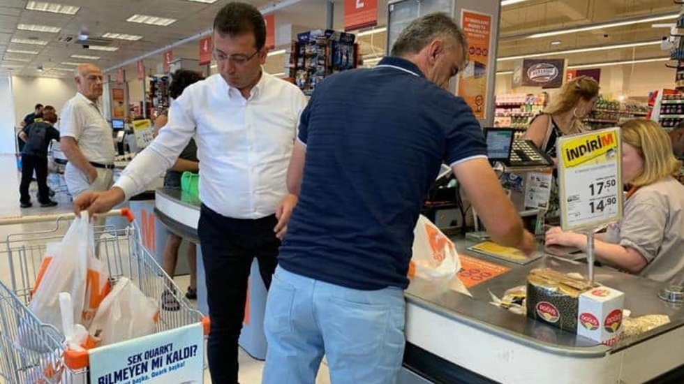 İmamoğlu'nun alışverişine kızan yandaşlar bakalım bu g&ouml;r&uuml;nt&uuml;lere ne diyecek?