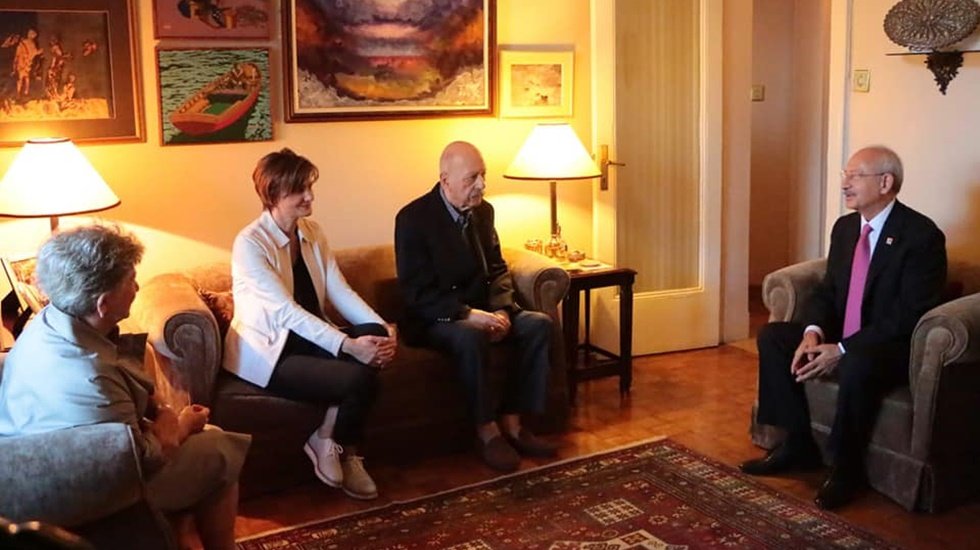 Kemal Kılı&ccedil;daroğlu&rsquo;ndan Ali Sirmen&rsquo;e taziye ziyareti