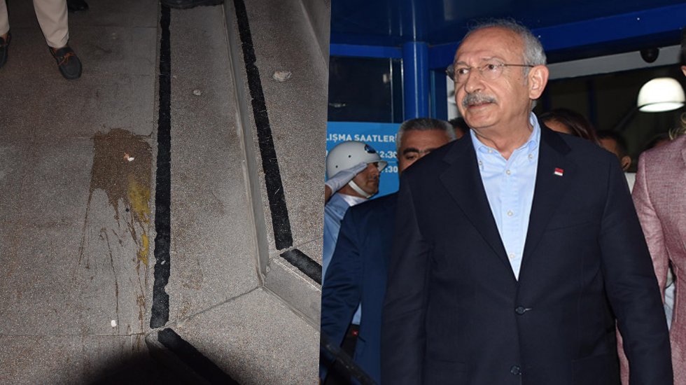 Kılı&ccedil;daroğlu'na yumurtalı saldırı ş&uuml;phelisi serbest bırakıldı
