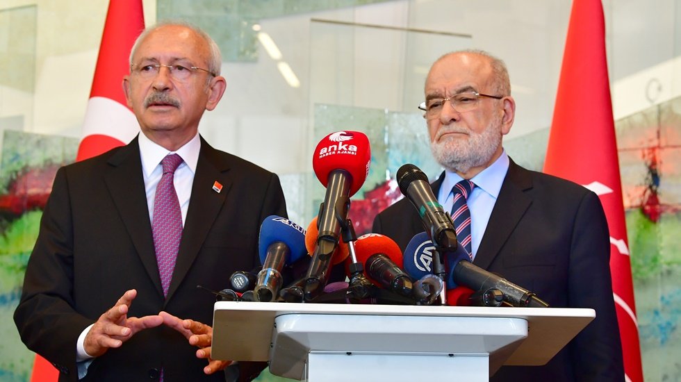 Kılı&ccedil;daroğlu, SP Genel Başkanı Karamollaoğlu ile g&ouml;r&uuml;şt&uuml;