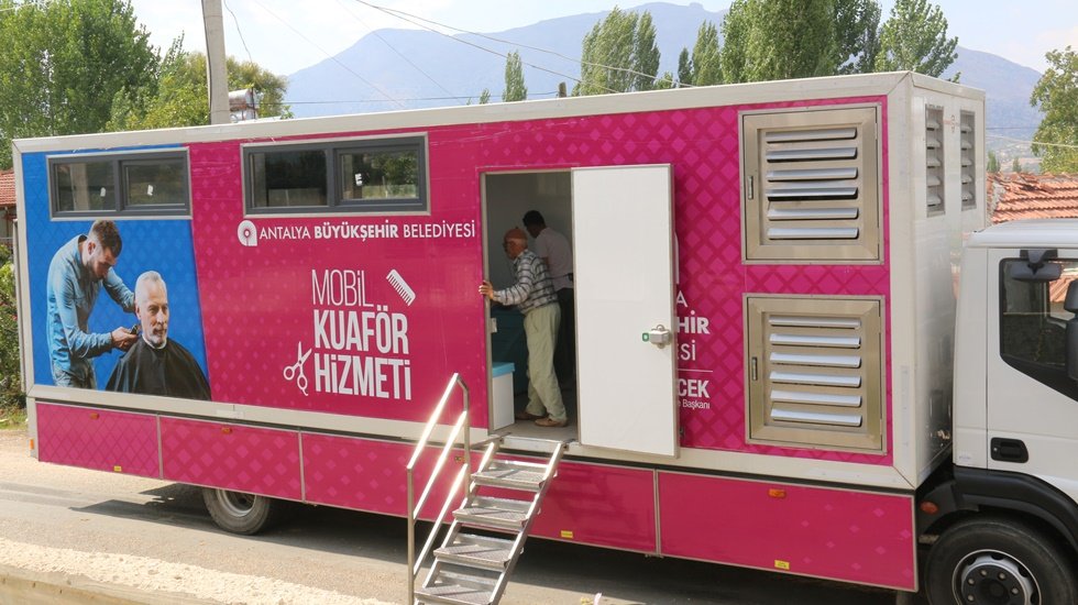 Mobil Kuaför Kaş’ta