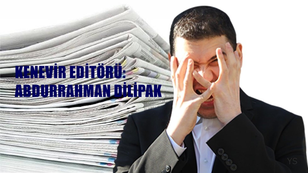 Oray Eğin o gazetenin k&uuml;nyesini yazdı