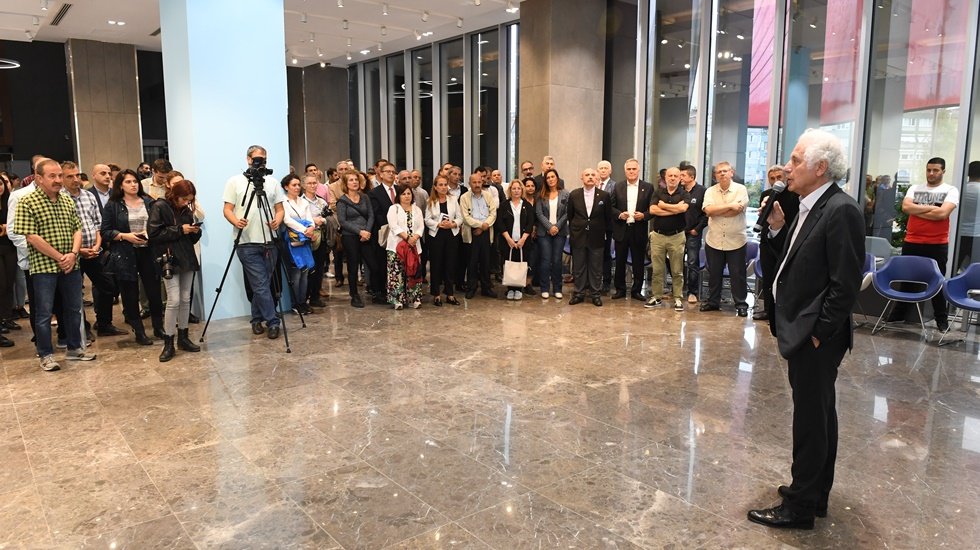 Şişli Belediyesi çalışanları iklim grevi yaptı