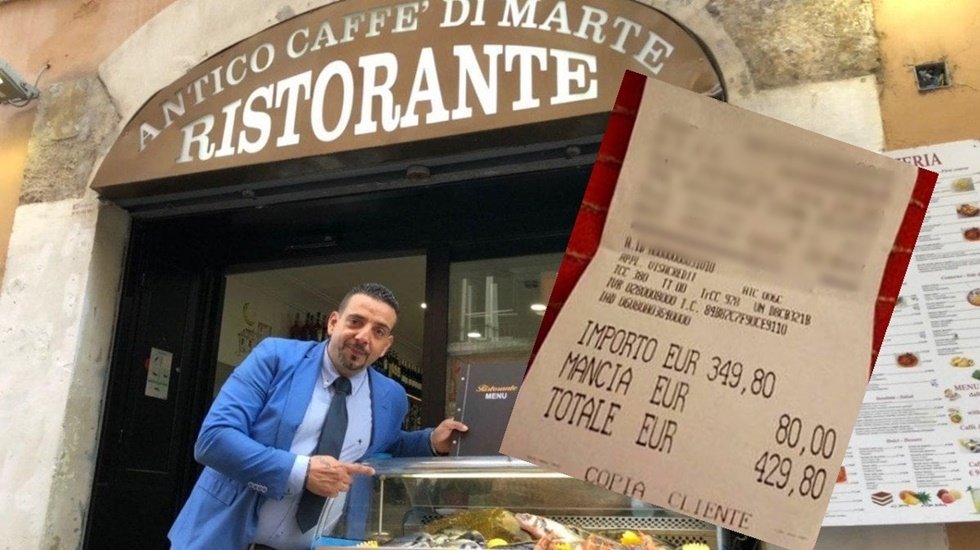 Turistlere m&uuml;thiş kazık: &ldquo;İki tabak makarna ve su i&ccedil;in 2700 TL hesap&rdquo;