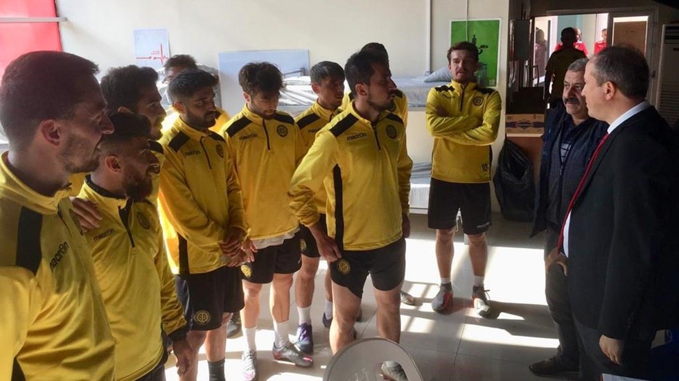 Başkan Hançerli’den Avcılarspor’a moral ziyareti
