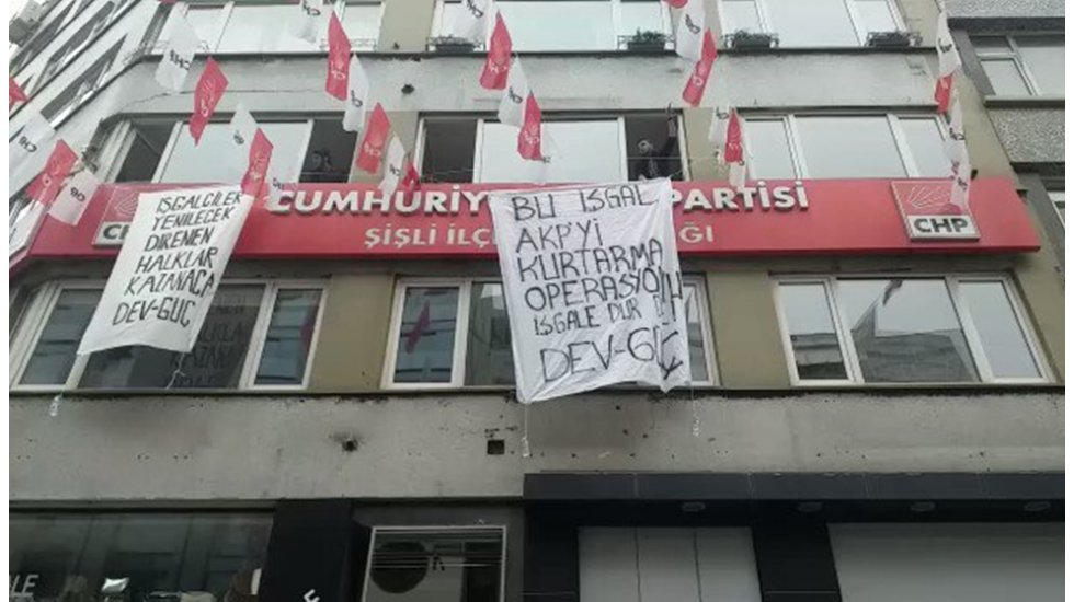 CHP binası işgal edildi!