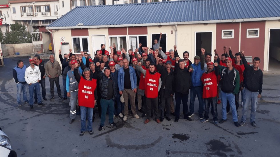 Maltepe Belediyesi grev kırıcılığı yaparken yakalandı