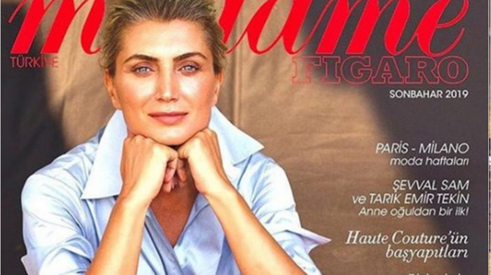 Dilek İmamoğlu, &uuml;nl&uuml; moda dergisi Madame Figaro'ya kapak oldu