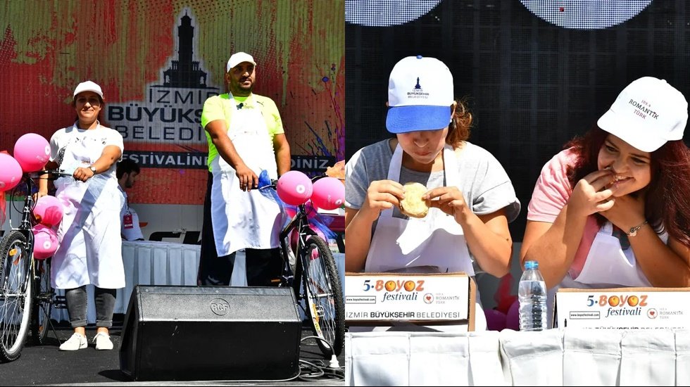 En &ccedil;ok boyoz yiyen bisikleti kazandı