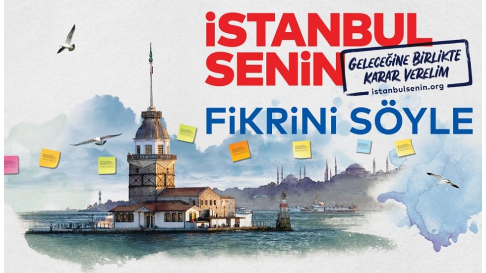 İBB’den İstanbul’un ‘Geleceğine Birlikte Karar Verelim’ anketi
