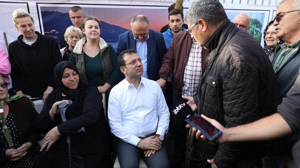 İmamoğlu&rsquo;ndan Teleferik n&ouml;beti&rsquo;ndeki Sapanca halkına destek
