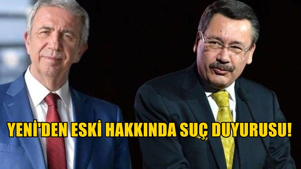 Mansur Yavaş'tan Melih G&ouml;k&ccedil;ek hakkında su&ccedil; duyurusu