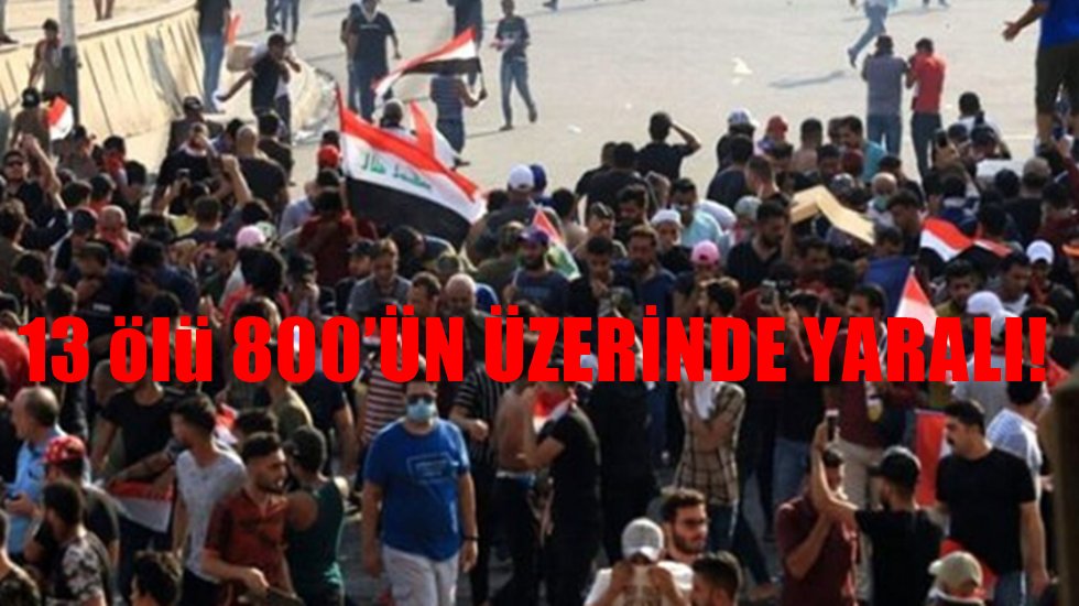 Polis Kerbela'da g&ouml;stericilerin &uuml;zerine ateş a&ccedil;tı