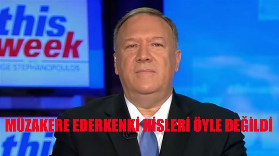 Pompeo, &Ccedil;avuşoğlu'nun "Her istediğimizi aldık" s&ouml;z&uuml;ne g&uuml;lerek yanıt verdi.