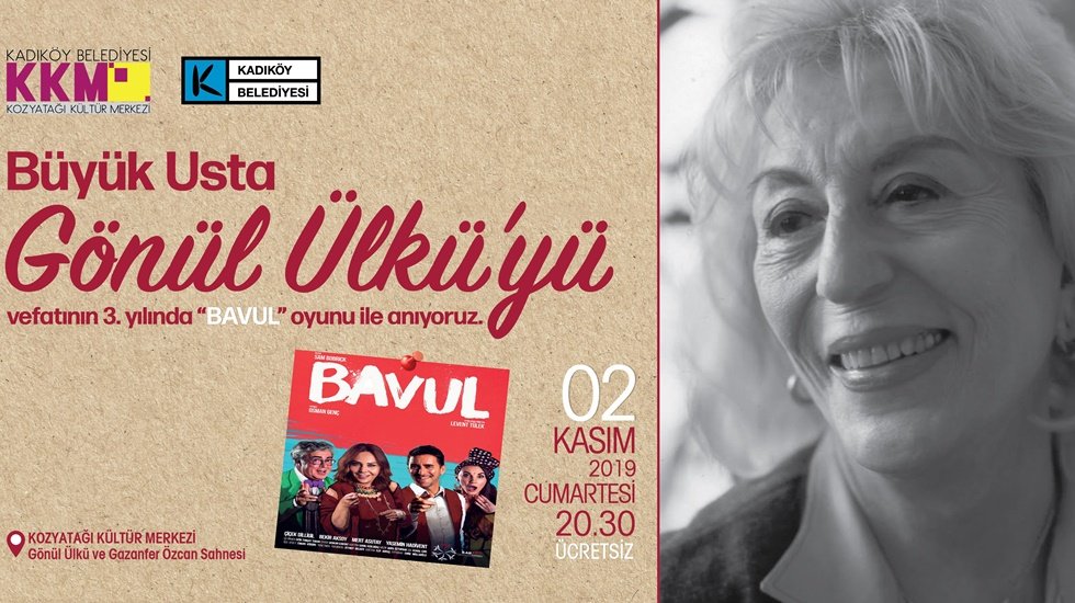 Usta oyuncu G&ouml;n&uuml;l &Uuml;lk&uuml; Kadık&ouml;y&rsquo;de anılıyor