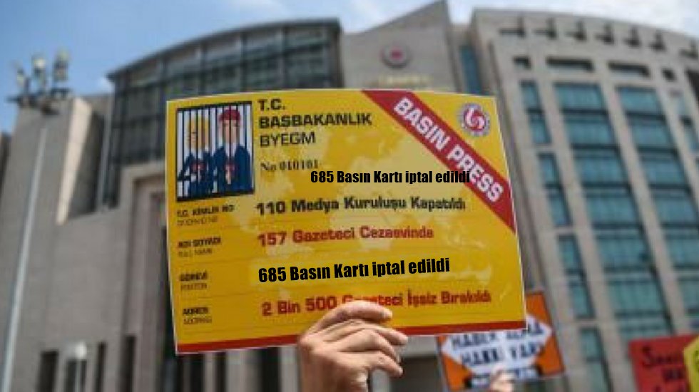 &lsquo;Değiştirilen&rsquo; Basın kartı y&ouml;netmeliği tekrar davalık!