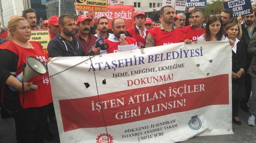 Ataşehir Belediyesi iş&ccedil;isi: "Baskı var, zul&uuml;m var, işsizlik var, yoksulluk had safhada"