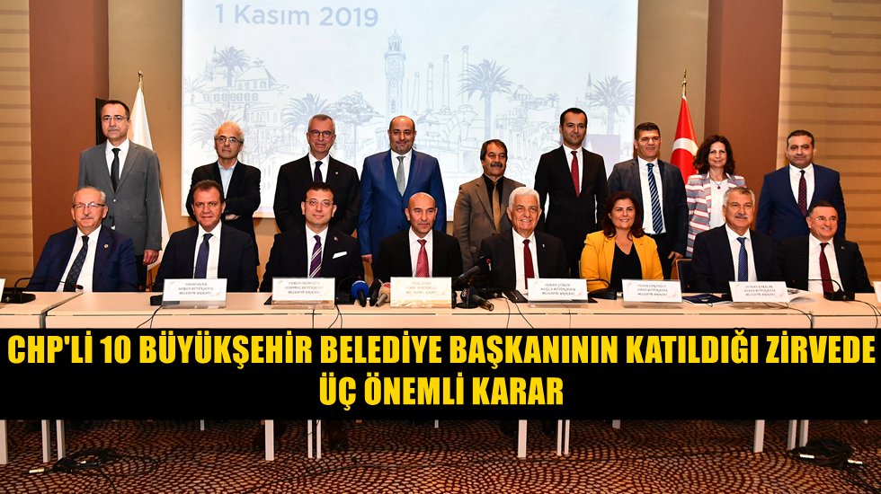 CHP&rsquo;li Belediye başkanları: Hakkımızı sonuna kadar arayacağız