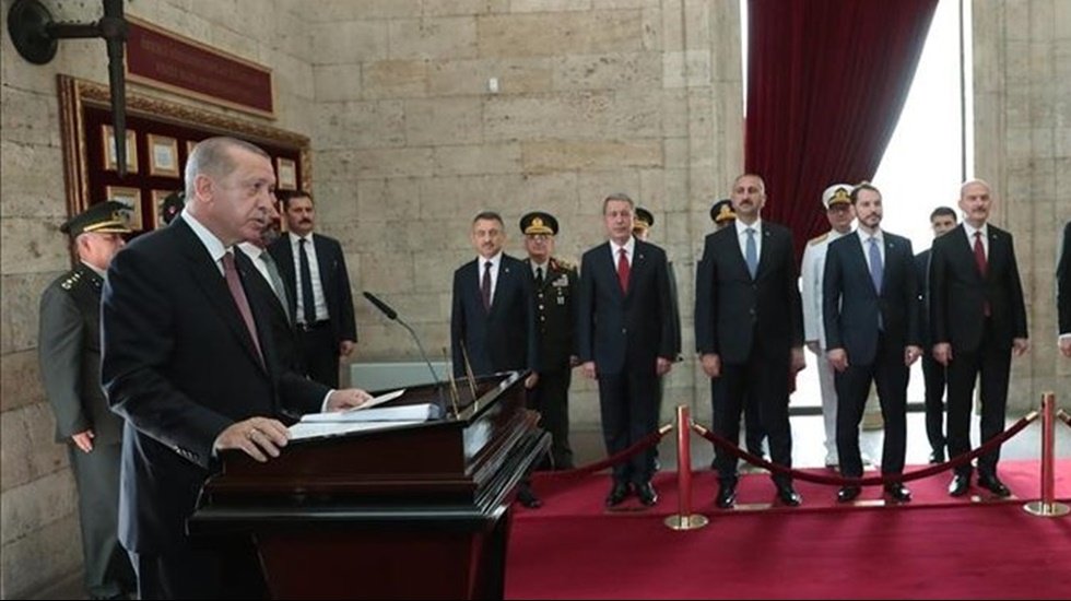 Cumhurbaşkanı Erdoğan Anıtkabir &Ouml;zel Defteri'ne bunları yazdı...