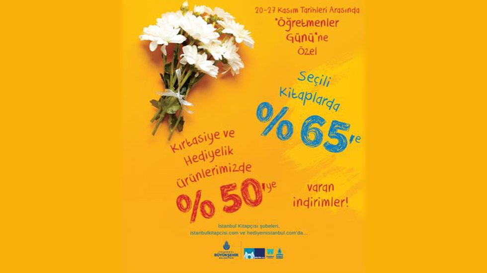 İBB&rsquo;den &Ouml;ğretmenler G&uuml;n&uuml;&rsquo;ne &ouml;zel indirimler