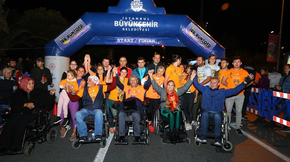 İBB RunTOFD&rsquo;un ilk sabah koşusu Belgrad Ormanı&rsquo;nda yapıldı