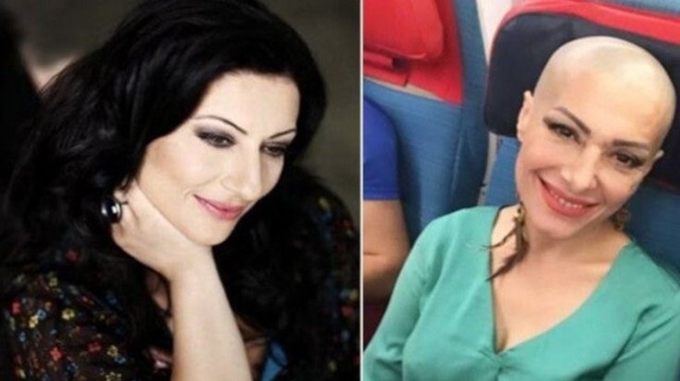 İki kere kanseri yenen sanatçı Gülay hastaneye kaldırıldı