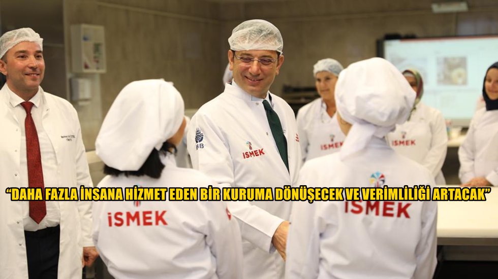 İmamoğlu&rsquo;ndan &ldquo;İSMEK&rsquo;ler kapatılıyor&rdquo; iddiasına son nokta