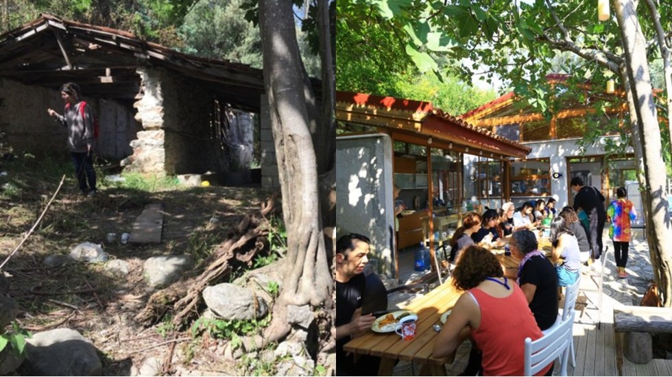 İyi şeyler de oluyor: Ahır sanat at&ouml;lyesine d&ouml;n&uuml;şt&uuml;