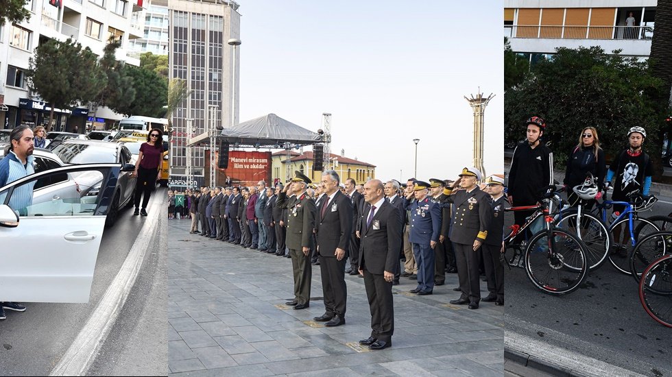 İzmir'de dokuzu beş ge&ccedil;e hayat durdu