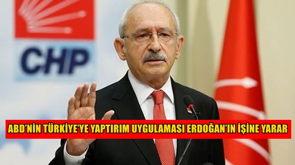 Kılı&ccedil;daroğlu: &ldquo;Erdoğan ABD&rsquo;ye gitmemeli&rdquo;