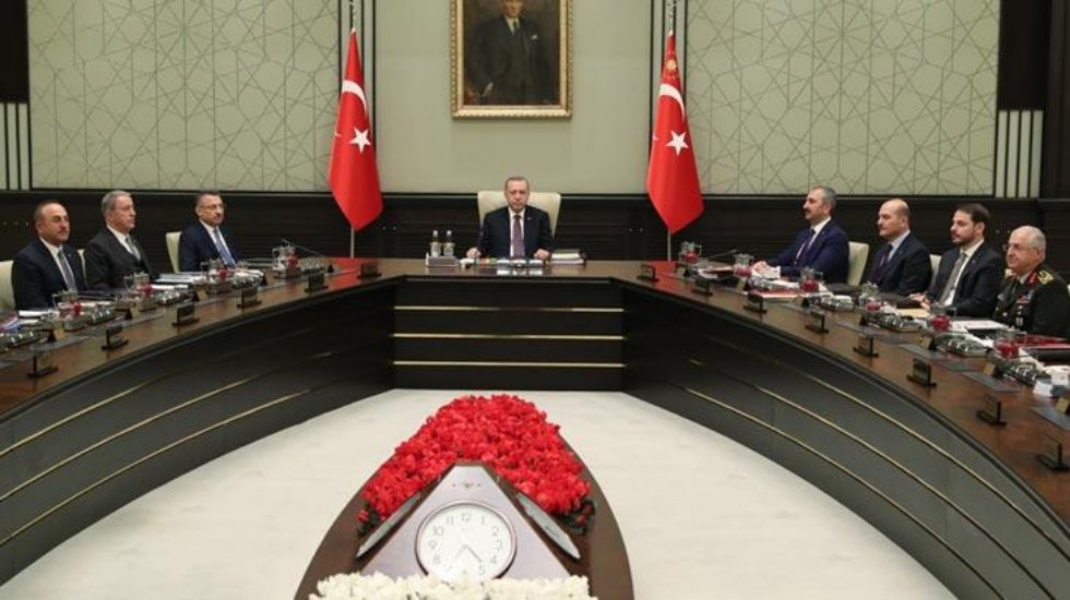 4 ay sonra ilk kez toplanan MGK'dan 5 maddelik bildiri