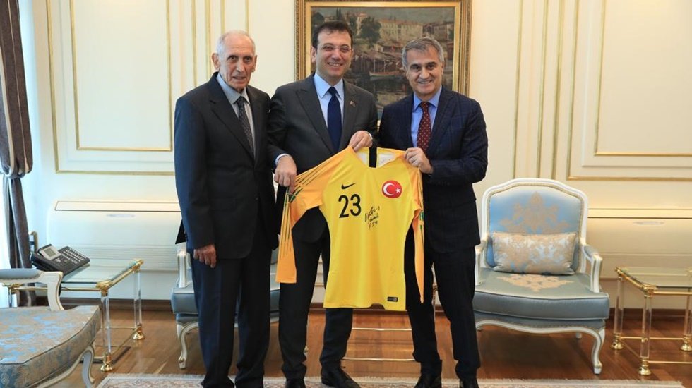 Trabzonsporun efsane isimlerinden İmamoğlu&rsquo;na ziyaret