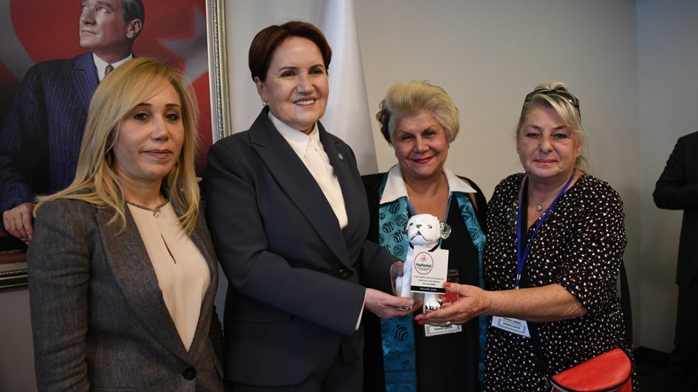 Akşener’den hayvanseverlere destek